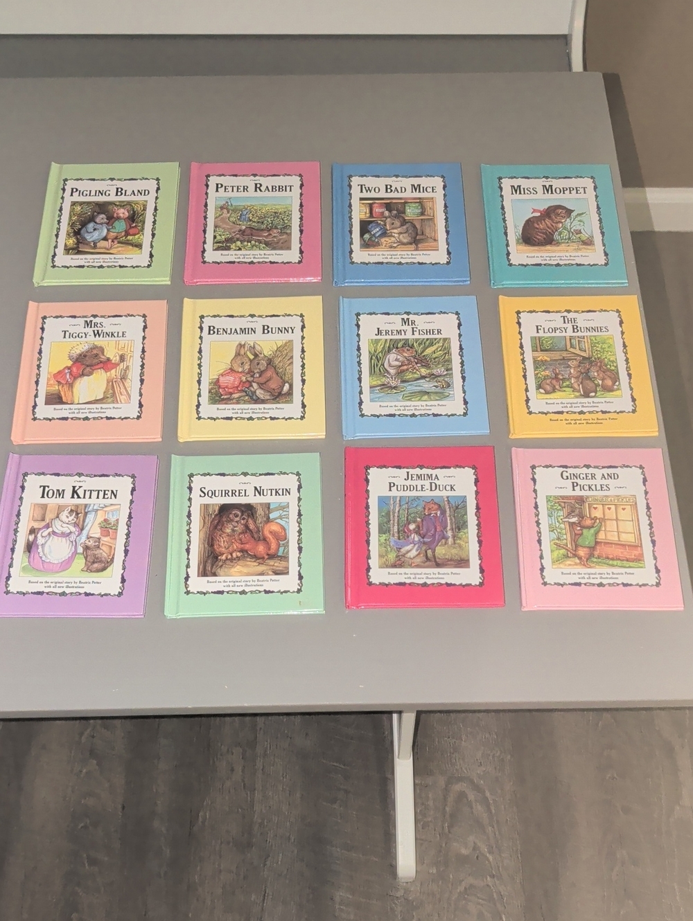 Vintage Beatrix Potter Collectible Book Set- EUC